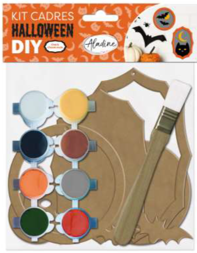 Aladine Halloween Frame Set Kat Nacht