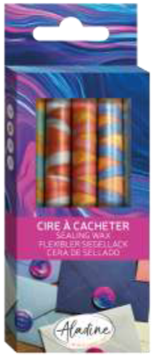 Aladine Wax Sticks 5 Pieces Fauve Grey