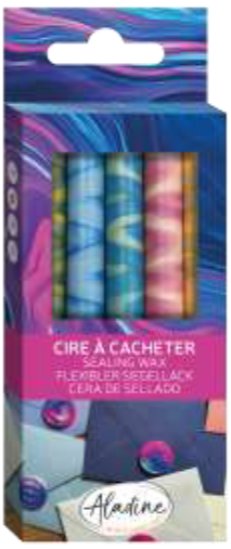 Aladine Wax Sticks 5 Pieces Spring Wave