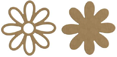 Gomille Duo Blume 19x19 cm