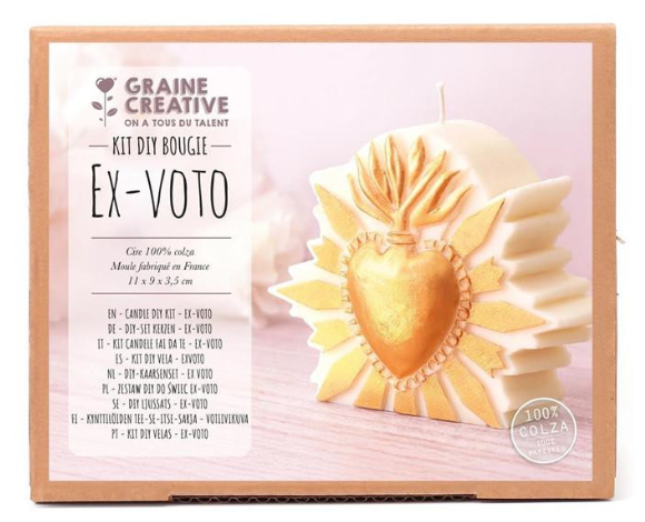 GC DIY Kerzenset Ex Voto 25 x 9 x 5,8 cm
