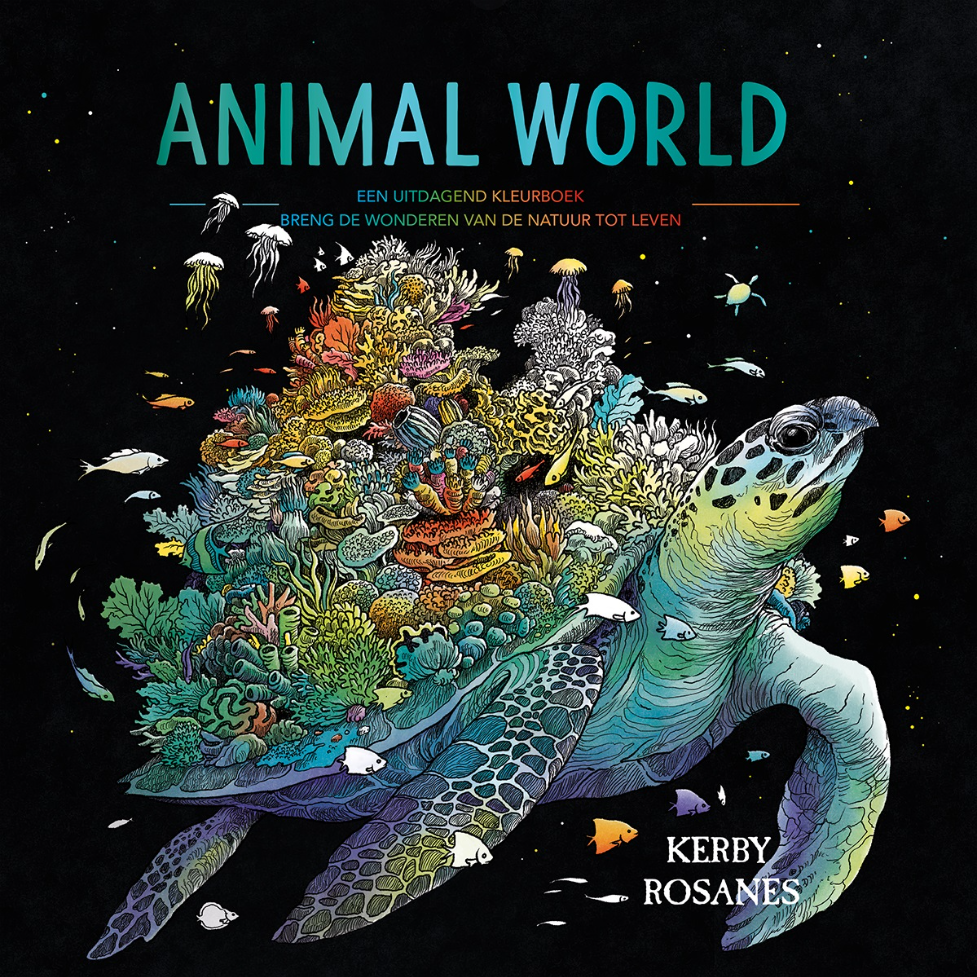 De Lantaarn Kleurboek Animal World