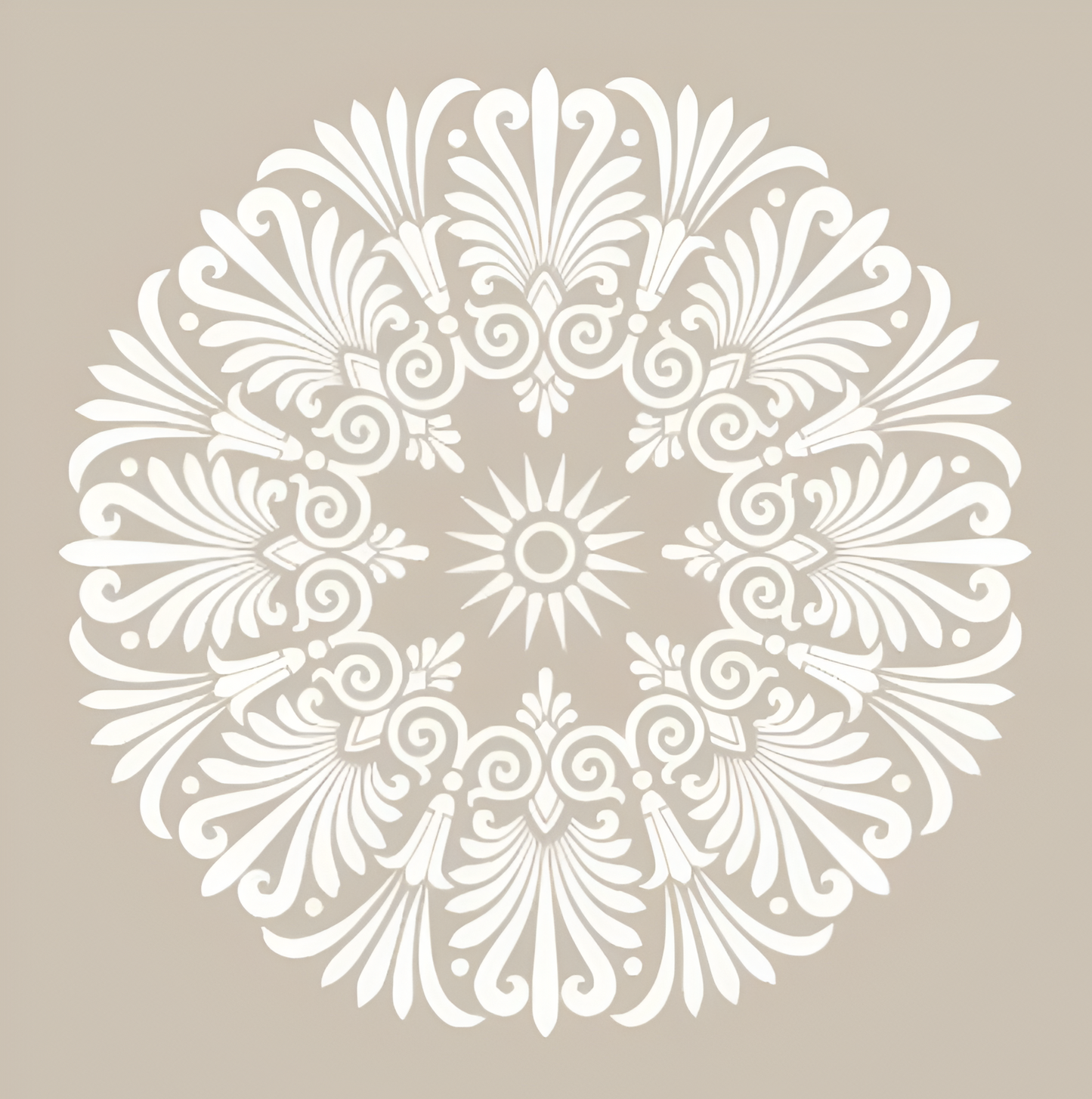 Cadence Sjabloon Mandala YB71 22x22 cm