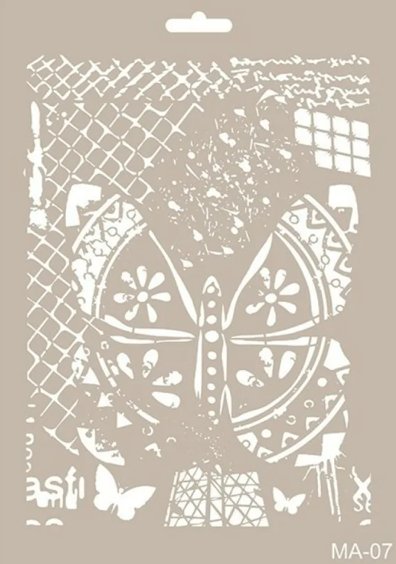 Cadence Stencil Butterfly MA07 21 x 29 cm