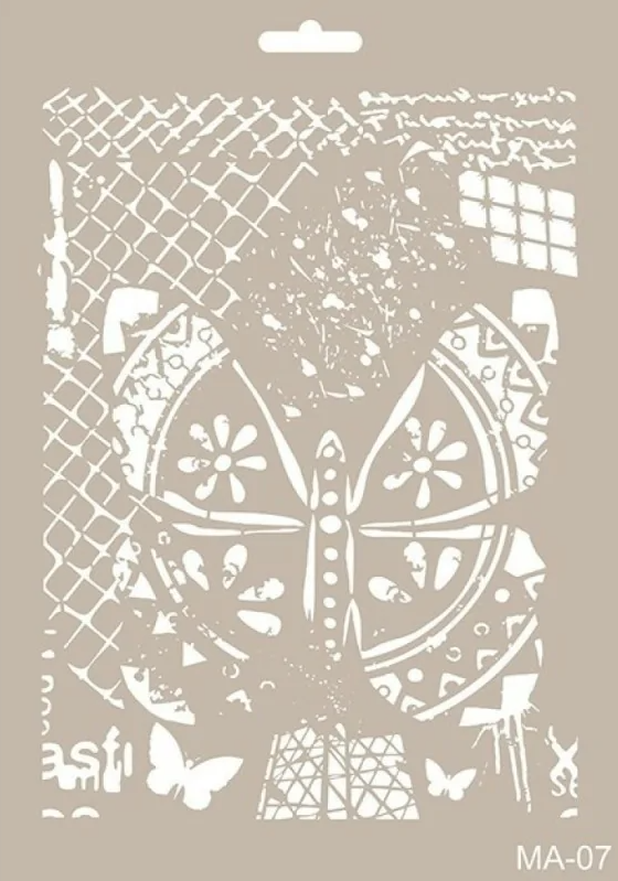 Cadence Stencil Butterfly MA07 21 x 29 cm