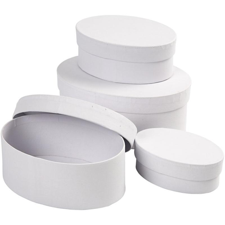 CC Ovale dozen set h: 4-7 cm l: 10-16 cm