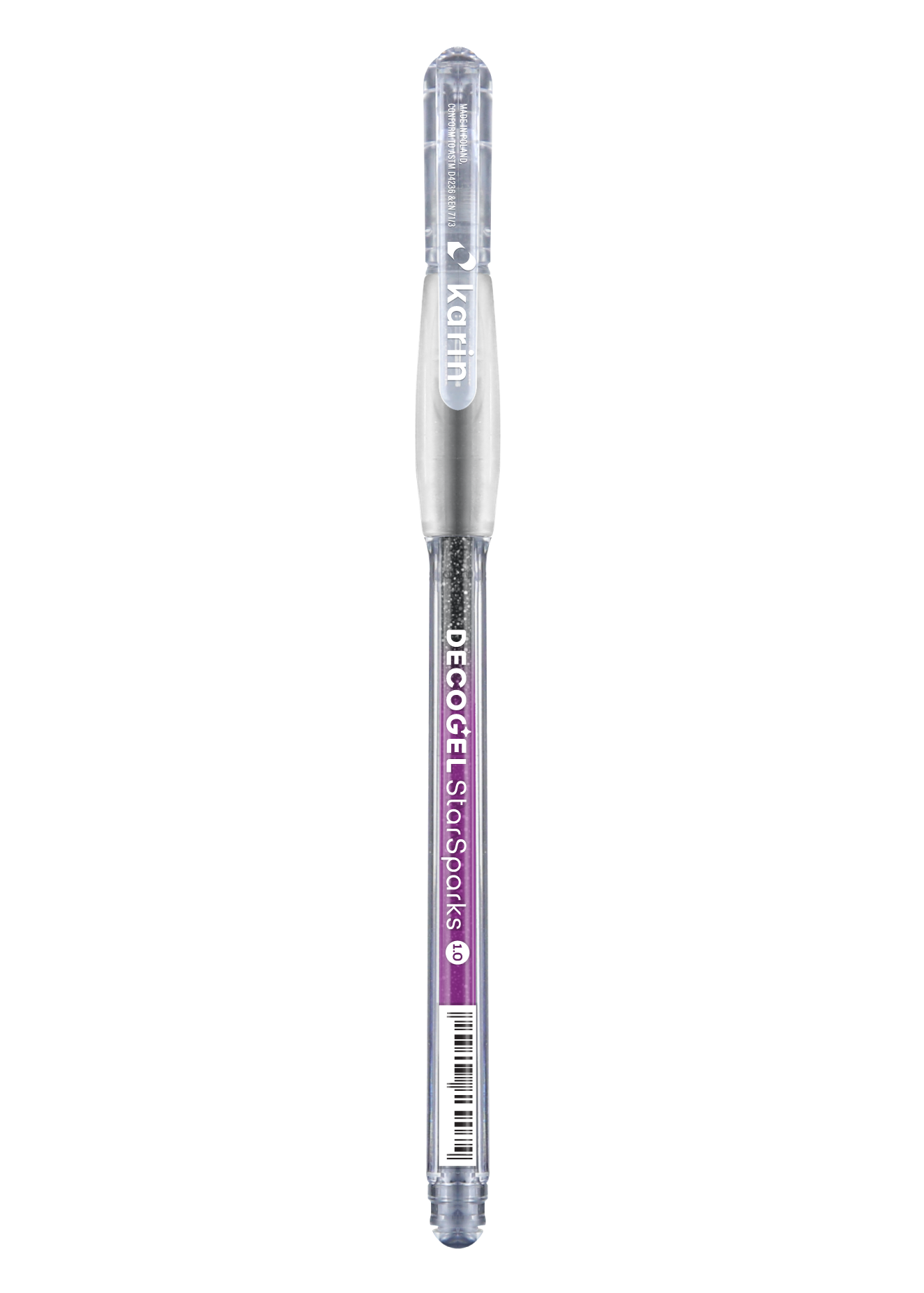 Karin Decogel 1.0 Gel Pen Star Sparks Black