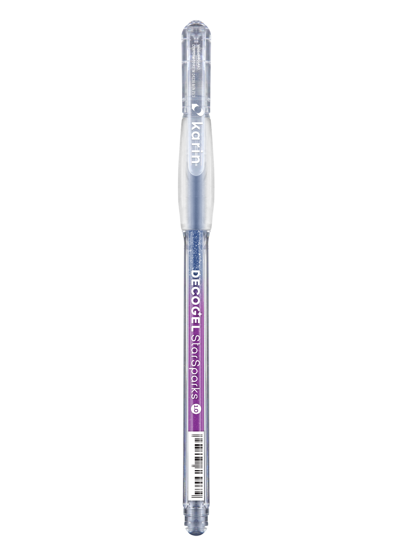 Karin Decogel 1.0 Gelpen Star Sparks D. Blue