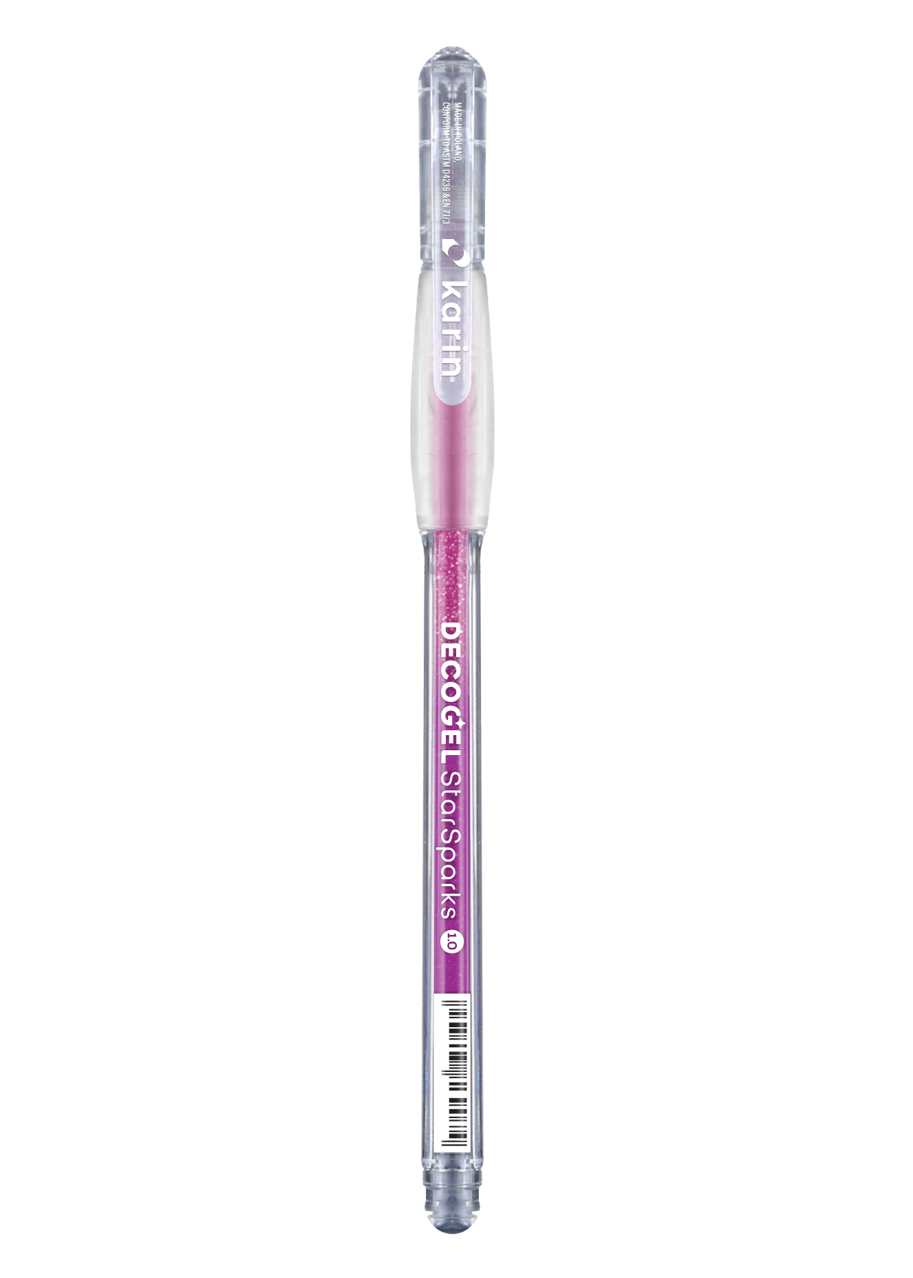 Karin Decogel 1.0 Gelstift Star Sparks Pink