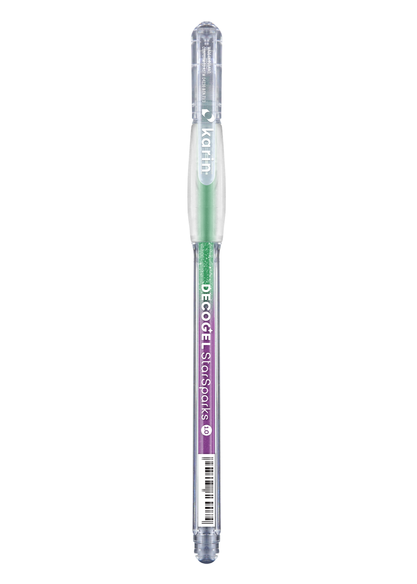 Karin Decogel 1.0 Gelpen Star Sparks Y. Green
