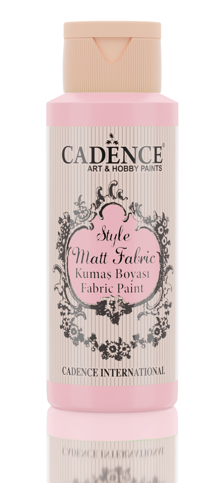 Cadence Style Matt Textile Paint 59 ml Baby Pink