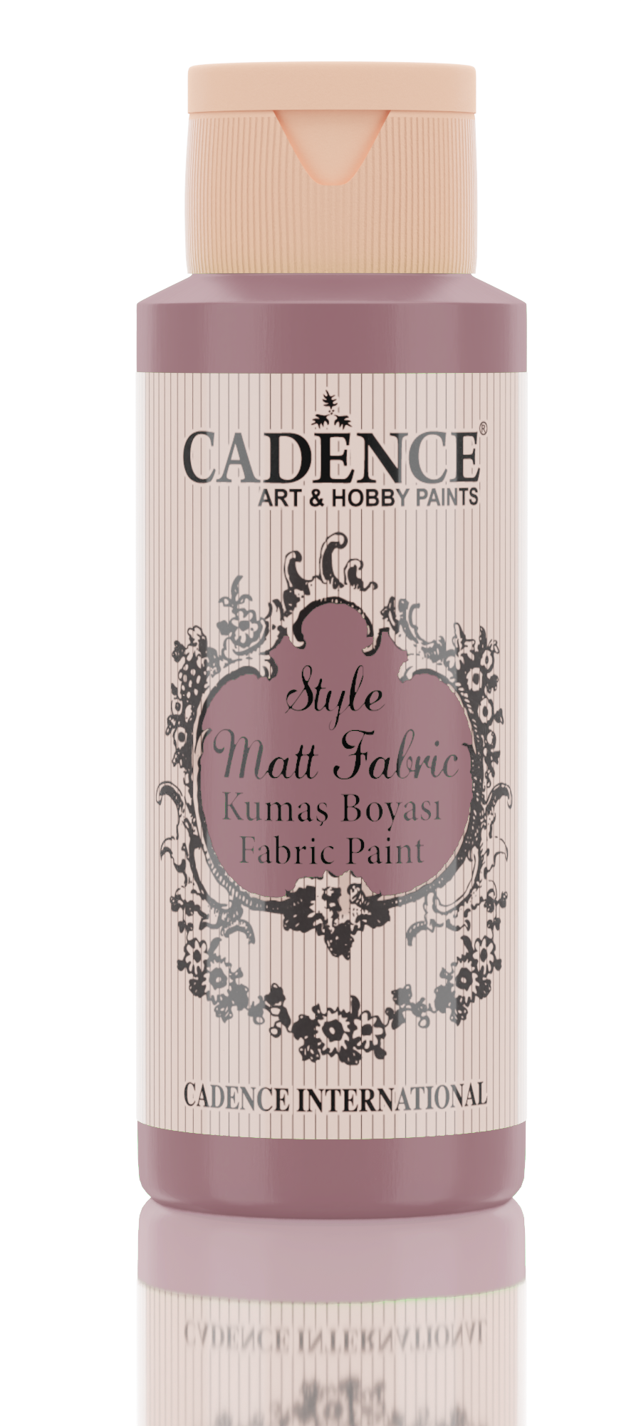 Cadence Style Matt Textilfarbe 59 ml Asch-Rosa