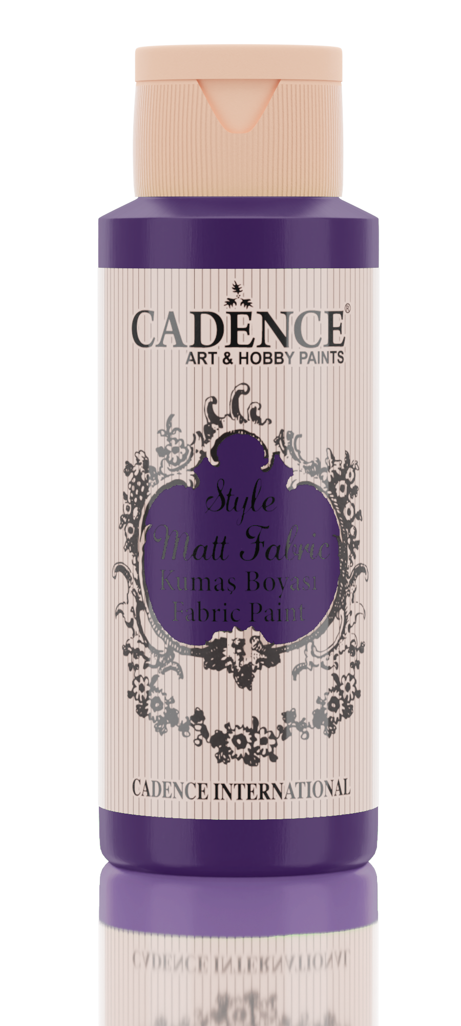 Cadence Style Mat Textielverf 59 ml Donkerpaars