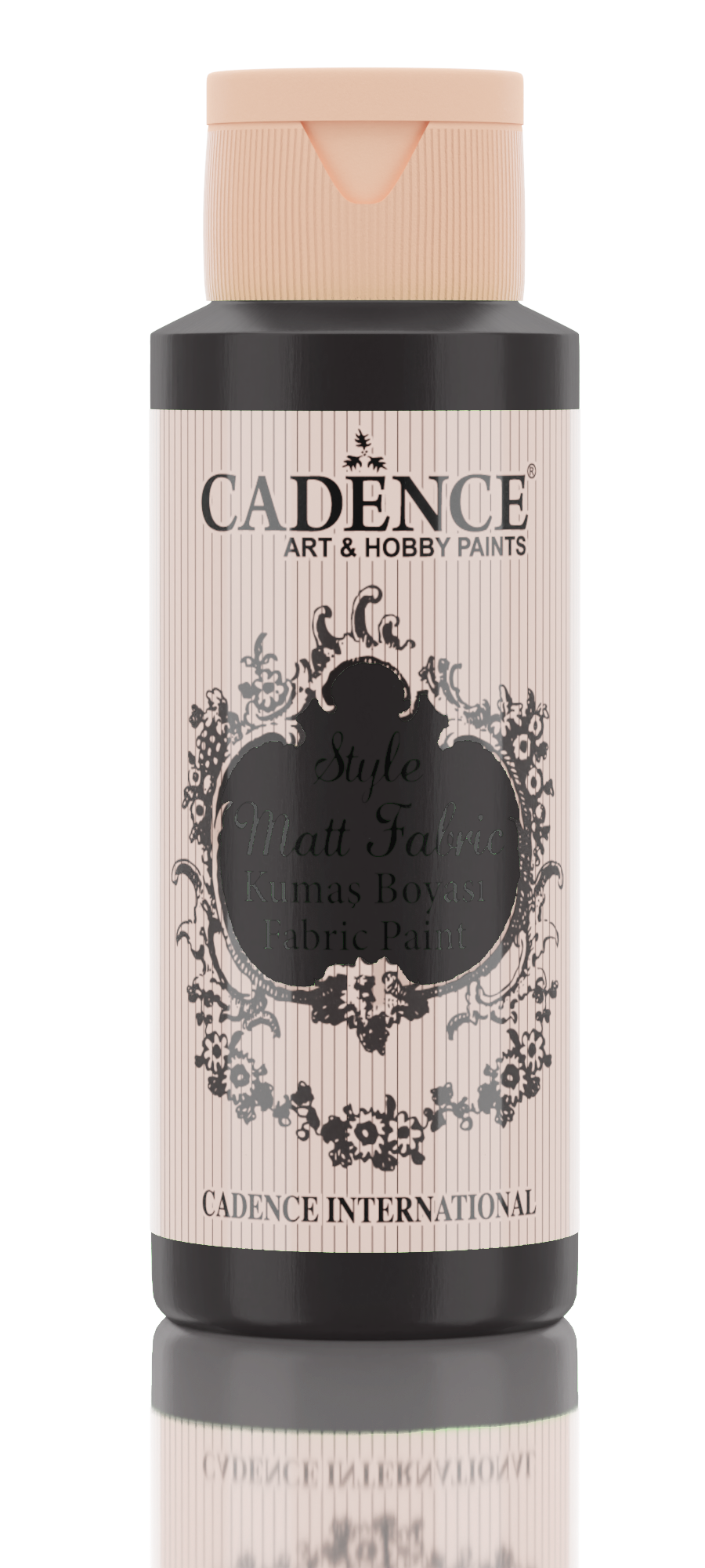 Cadence Style Mat Textielverf 59 ml Zwart