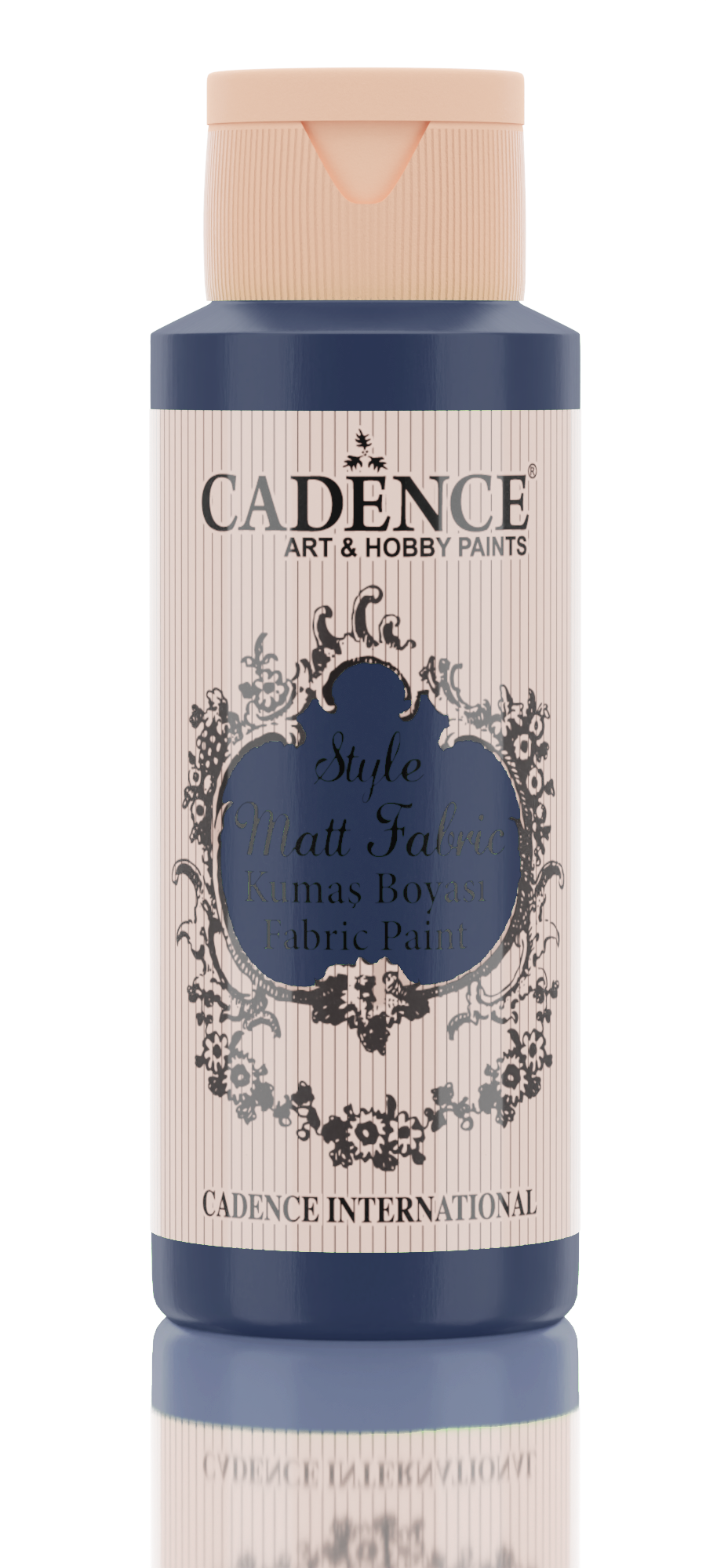 Cadence Style Mat Textielverf 59 ml Donker Blauw