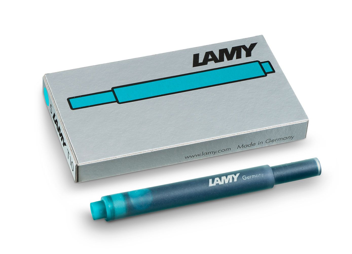 LAMY T10 Tintenpatrone für Füllhalter Türkis 5 Stück