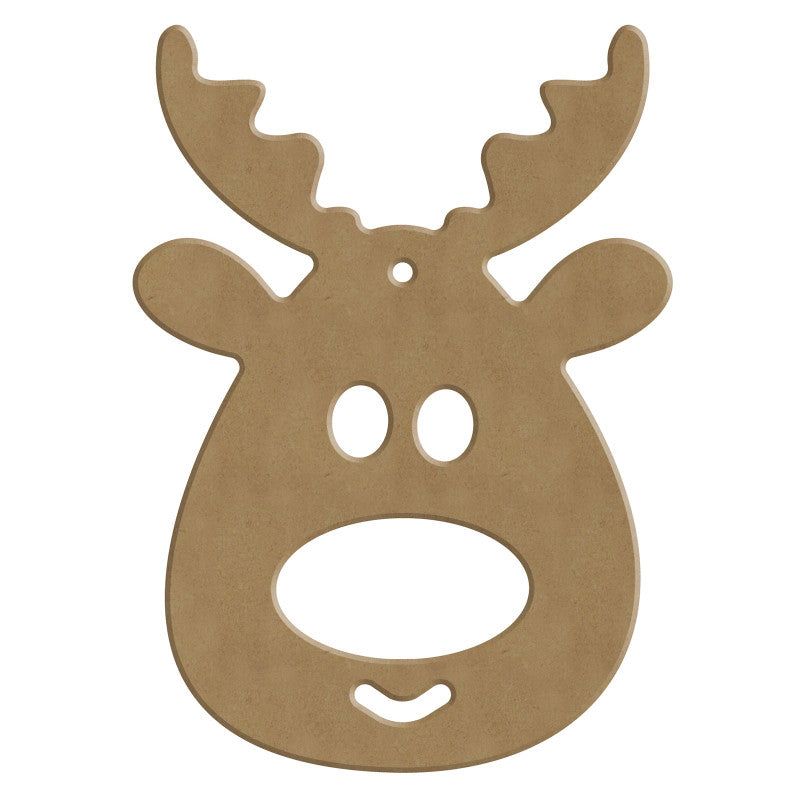 Gomille MDF Figuur 10x15 cm Rendierhoofd