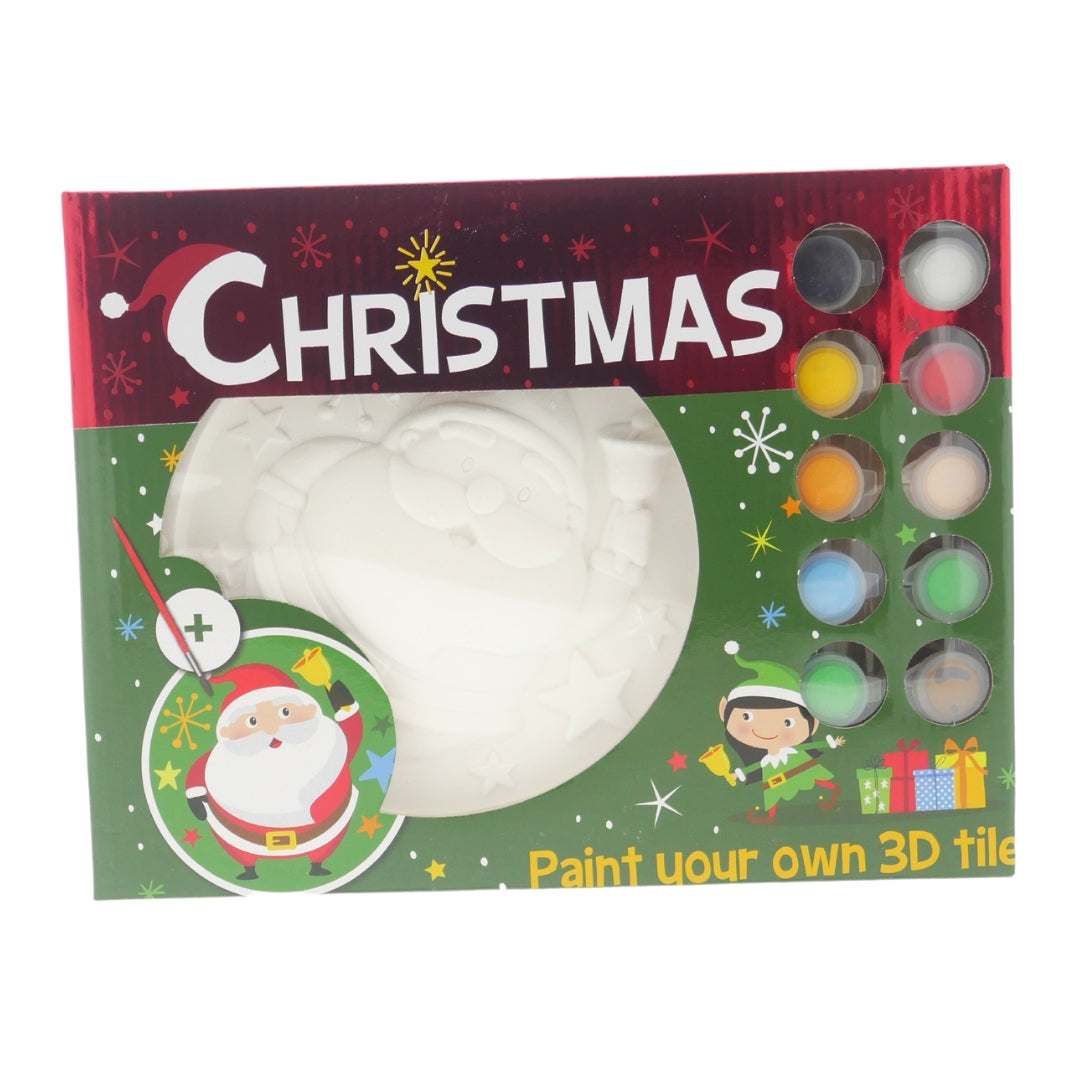 Wins 3D Kachel Malerei Set 17,5 cm Weihnachten