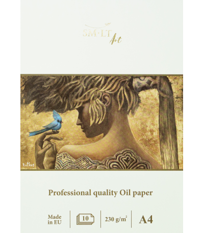 SMLT Professional Papierblok Olieverf A4 230gr 10 vel