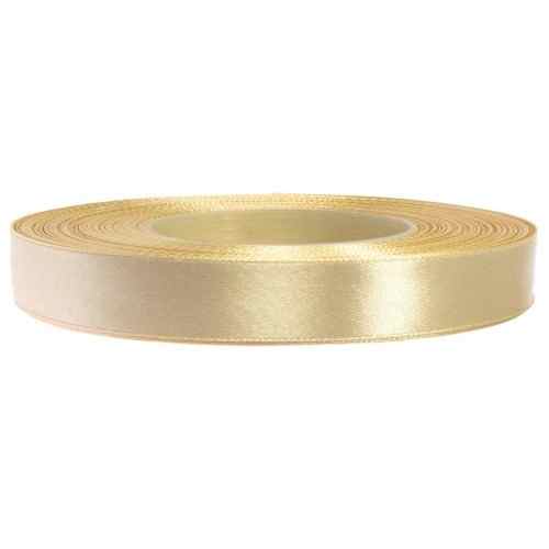 Satin ribbon 12 mm 32 m Cappuccino