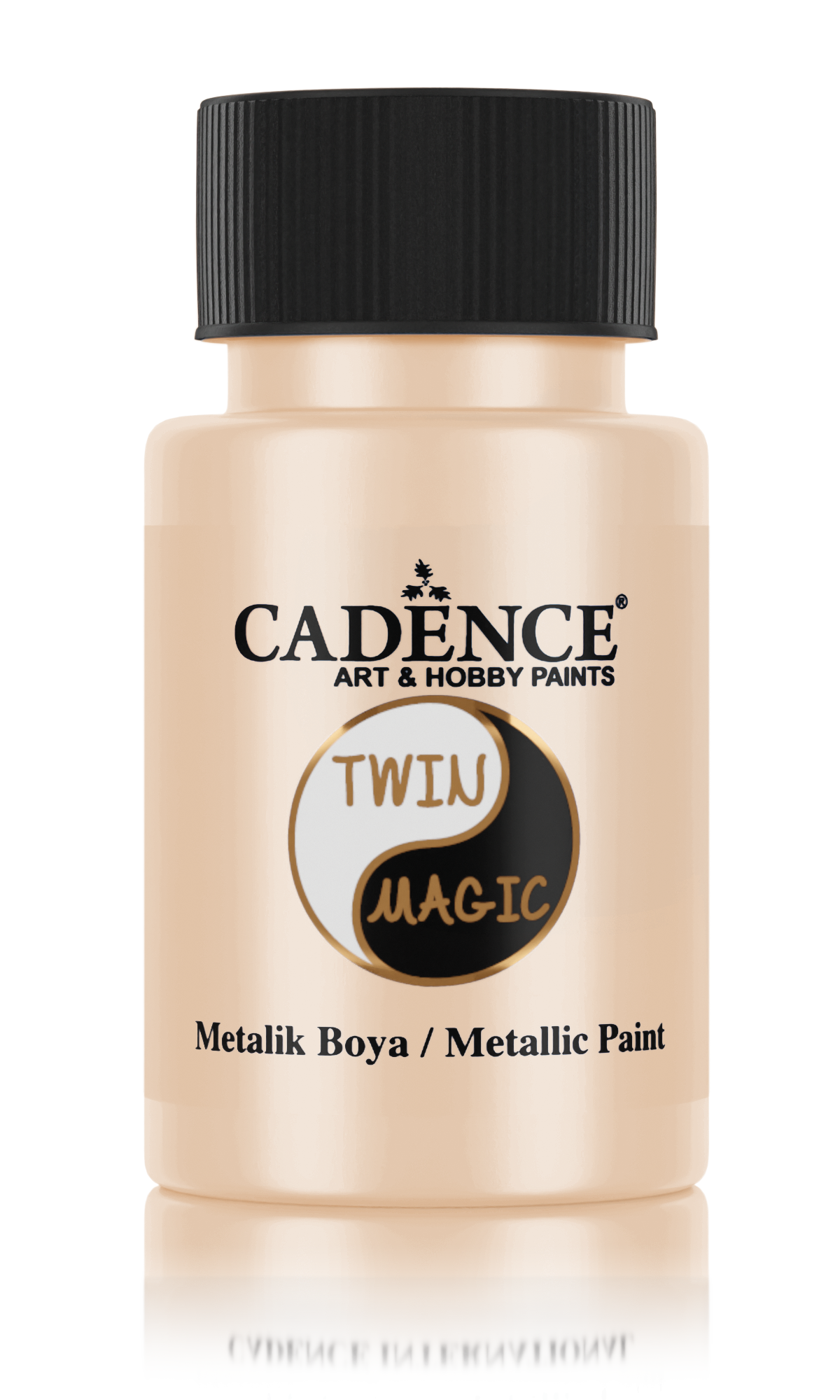 Cadence Twin Magic Acrylic Paint Metallic 50 ml Green Peach