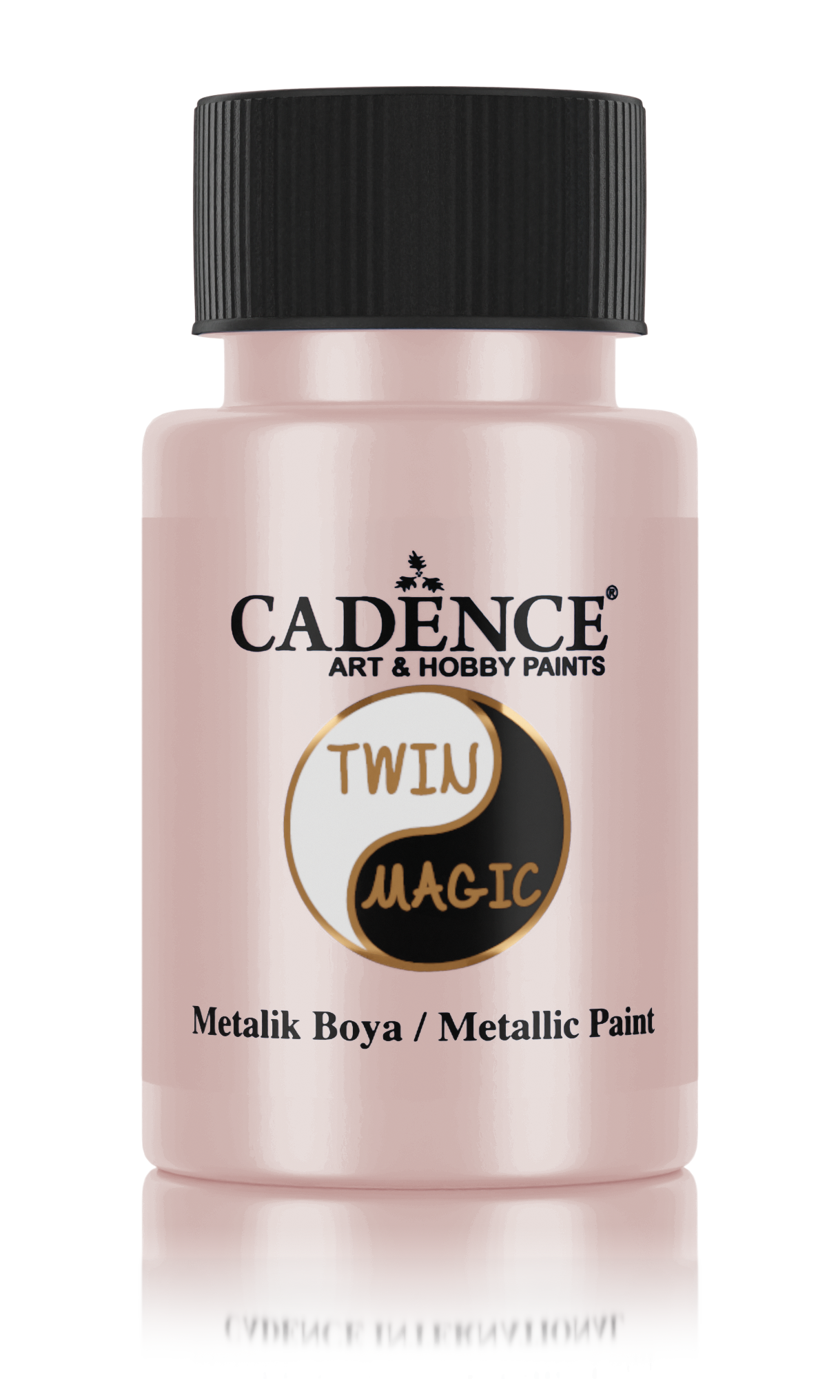 Cadence Twin Magic Acrylfarbe Metallic 50 ml Gold Peach