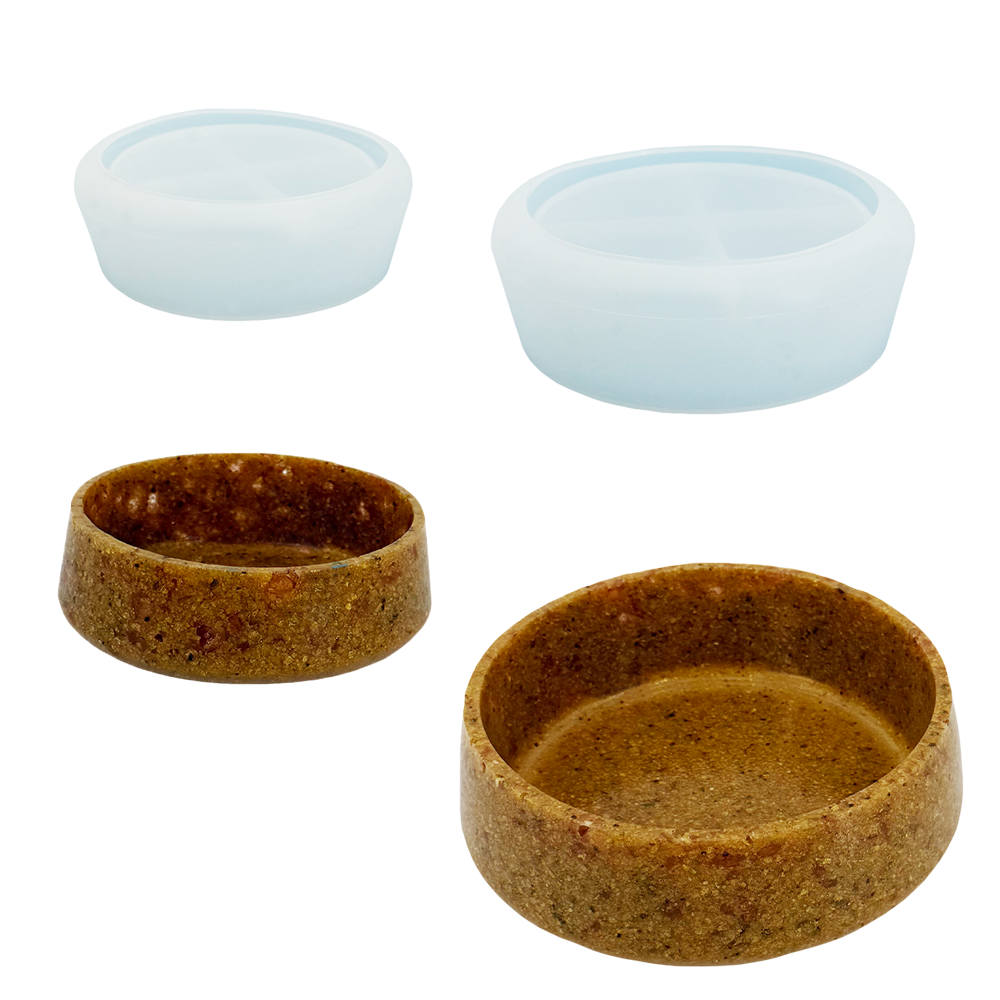 Reslin Silicone Mold Round Bowl Set 13 x 18cm