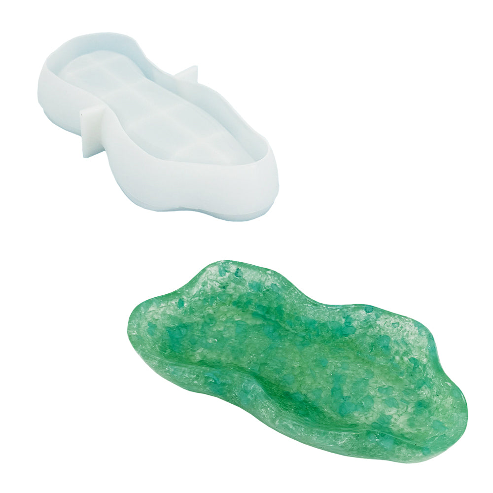 Reslin Siliconen Mal Onregelmatige Schaal 29 x 13 x 4,9 cm