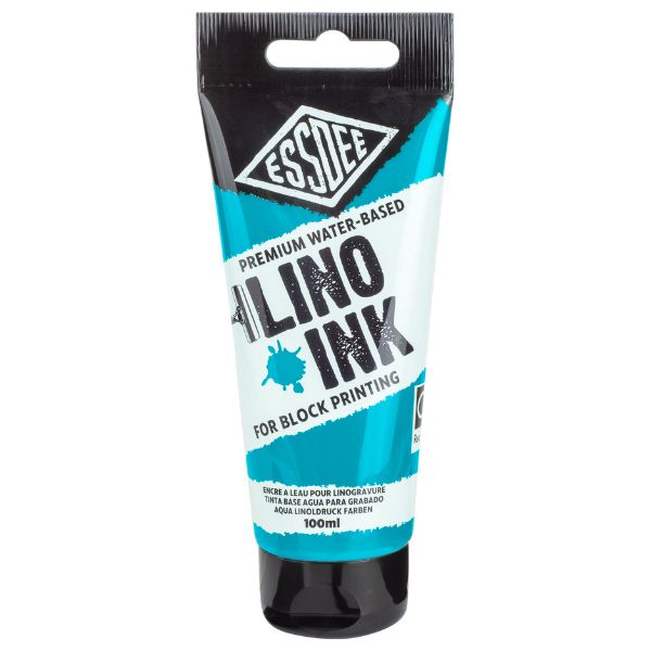 Essdee Linoldruckfarbe - Türkis 100 ml