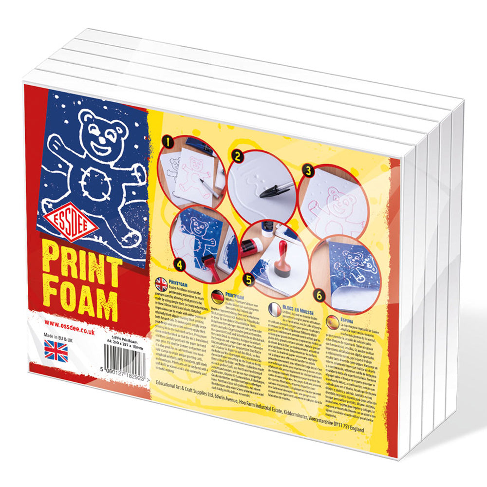 Essdee Print Foam A4 5 pieces