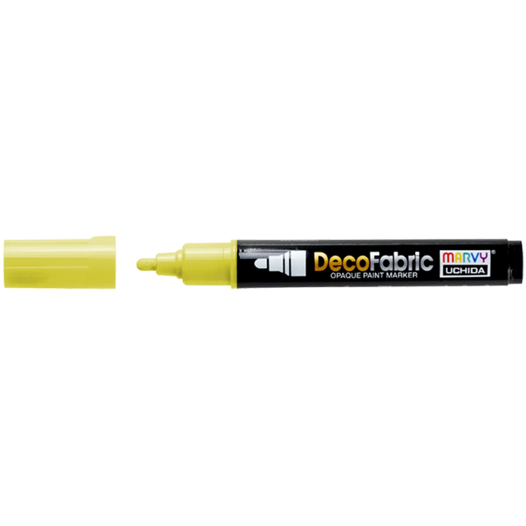 Marvy Uchida Textiel Verfmarker Bold Neon Geel