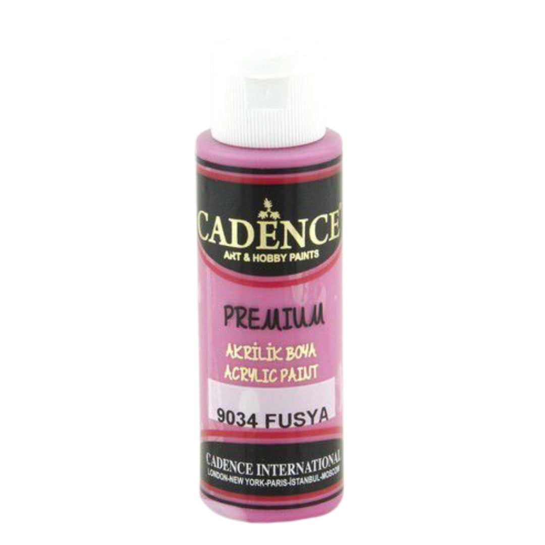 Cadence Premium Acrylfarbe 70 ml Fuchsia 9034