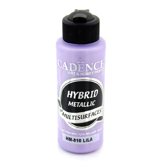 Cadence Hybrid Metallic Acrylverf 120 ml Lila