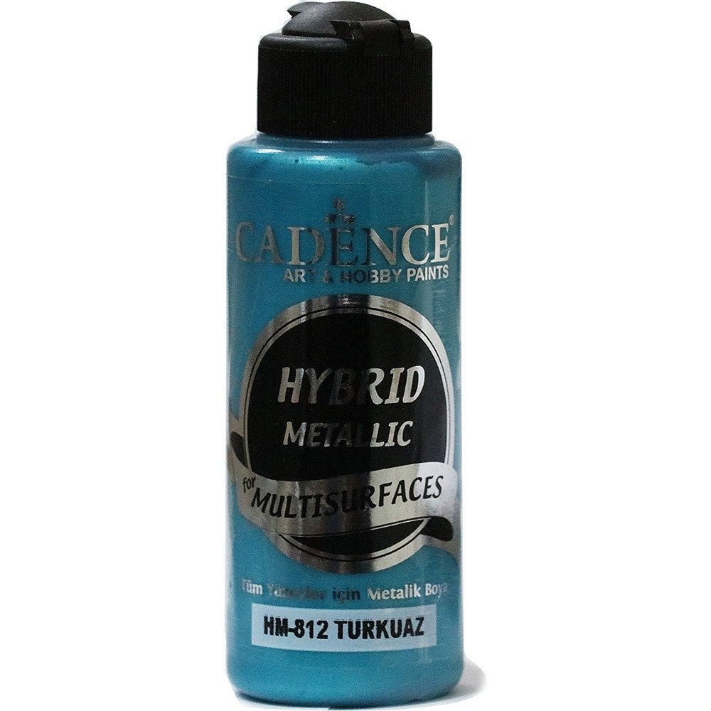 Cadence Hybrid Metallic Acrylfarbe 120 ml Türkis