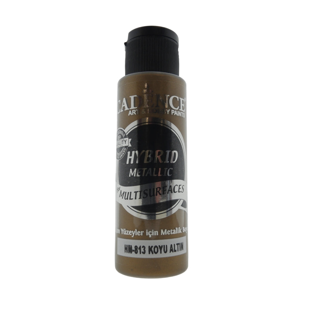 Cadence Hybrid Acrylverf Metallic 70 ml Donker Goud