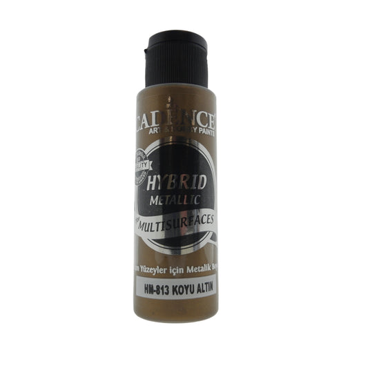 Cadence Hybrid Acrylverf Metallic 70 ml Donker Goud