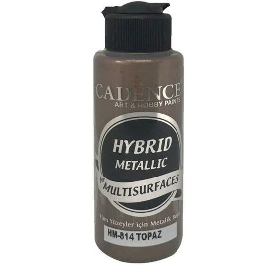 Cadence Hybrid Metallic Acrylverf 120 ml Topaz