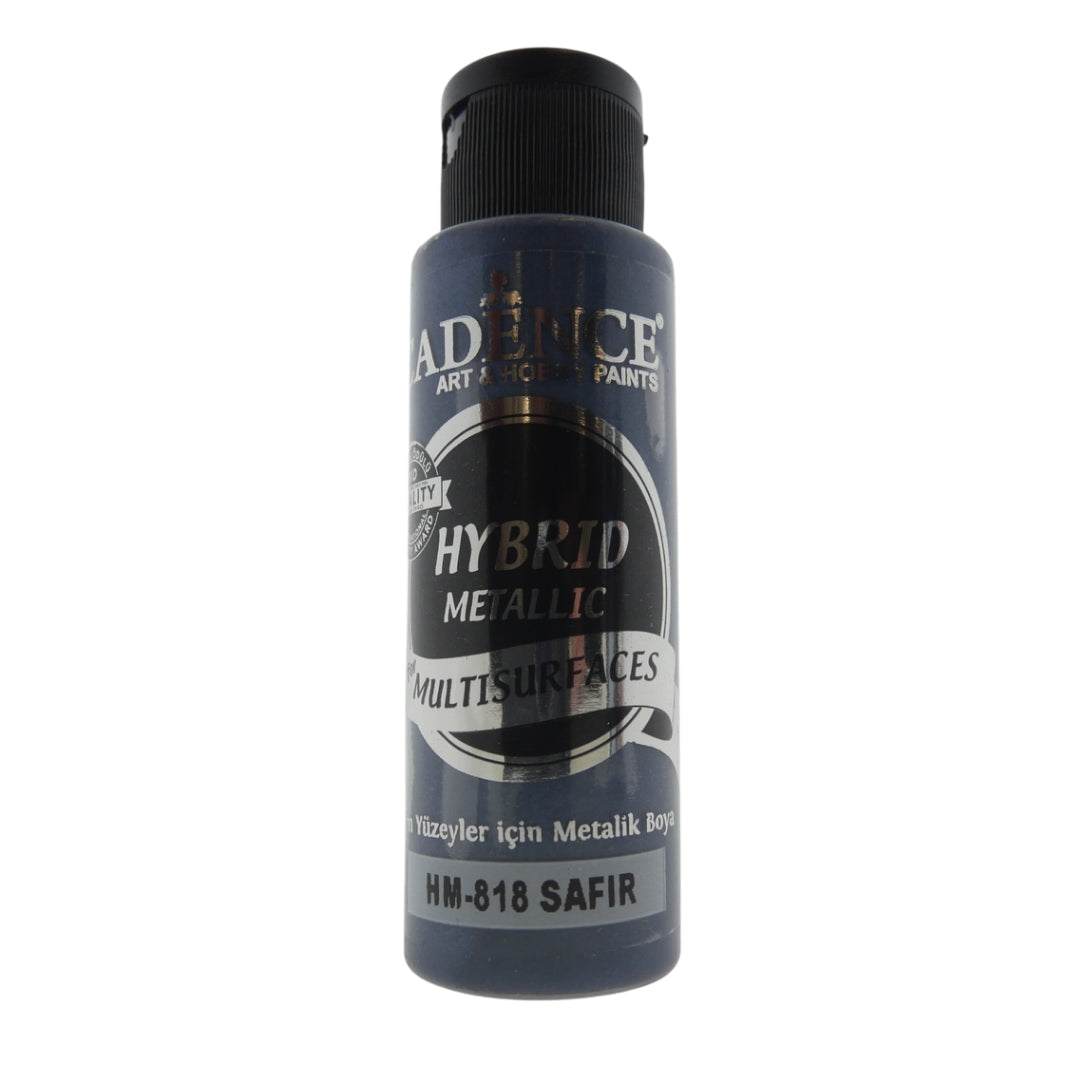 Cadence Hybrid Acrylfarbe Metallic 70 ml Saphir