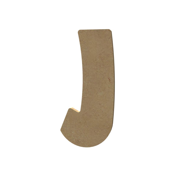 Gomille MDF-Buchstabe J 15 cm