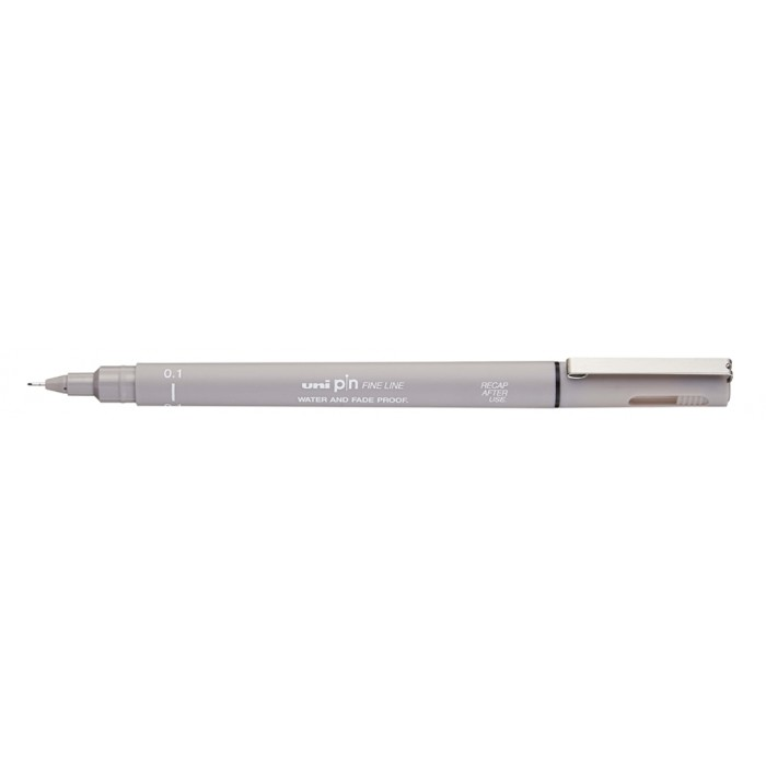 Uni Pin Fineliner Lichtgrau 0,1 mm