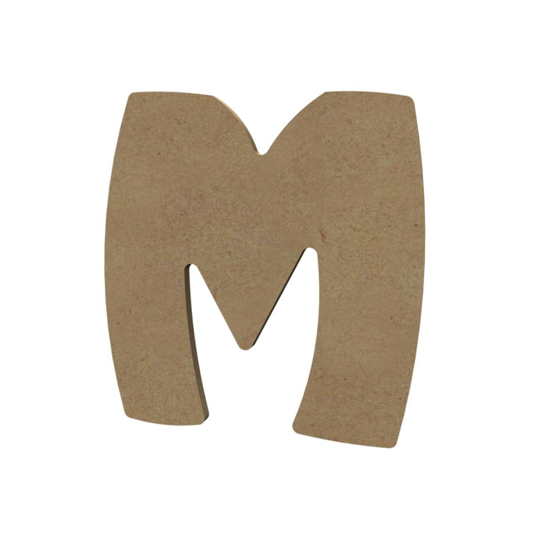 Gomille MDF-Buchstabe M 15 cm
