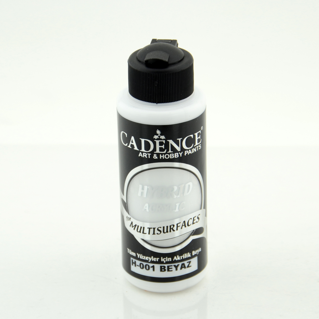 Cadence Hybrid Acrylic Paint 70 ml White 0001