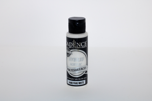 Cadence Hybrid Acrylic Paint 70 ml Pure White 0002