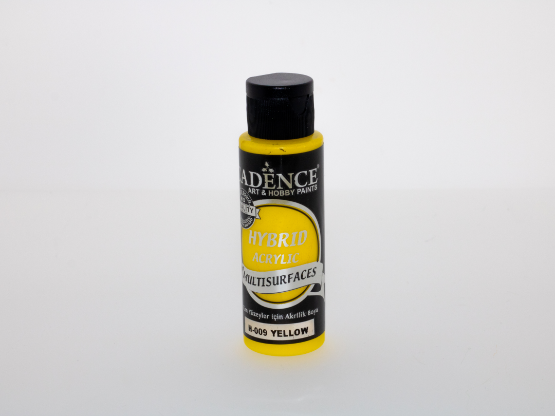 Cadence Hybrid Acrylic Paint 70 ml Yellow 0009