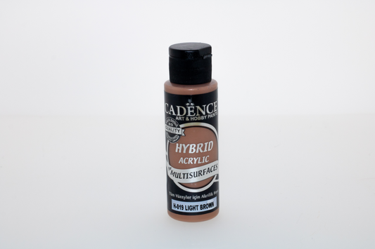Cadence Hybrid Acrylverf 70 ml Light Brown 0019