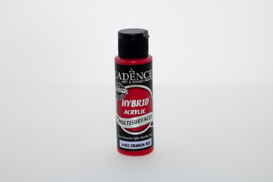 Cadence Hybrid Acrylic Paint 70 ml Crimson Red 0053