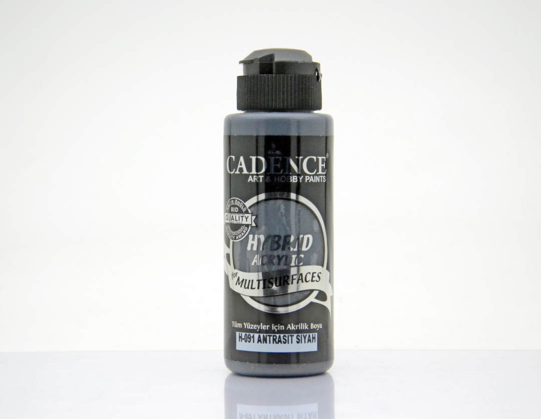Cadence Hybrid Acrylfarbe 70 ml Anthrazitschwarz 0091