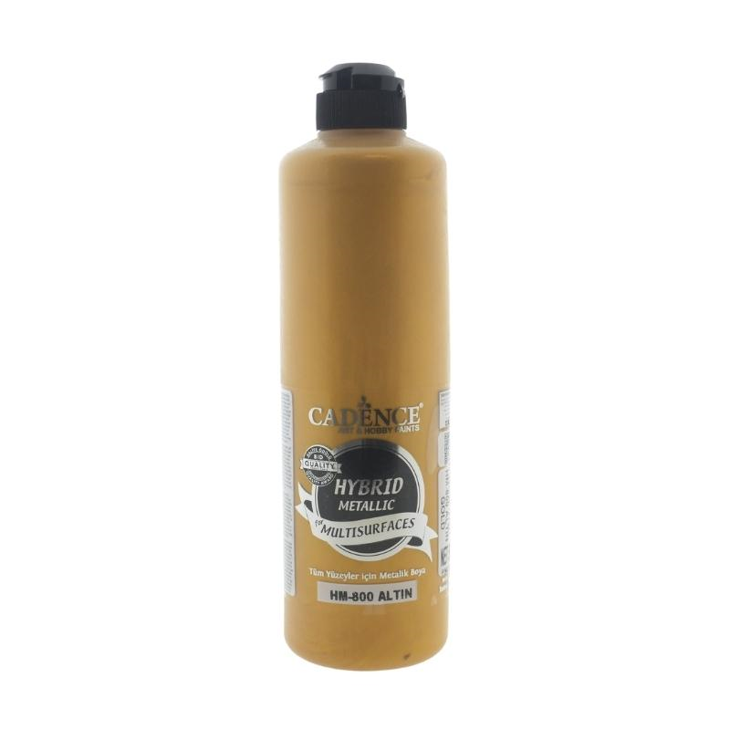 Cadence Hybrid Acrylfarbe Metallic 500 ml Gold