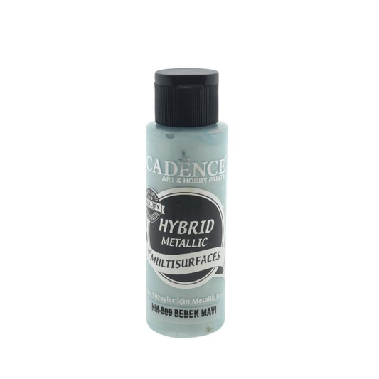 Cadence Hybrid Acrylverf Metallic 70 ml Baby Blue