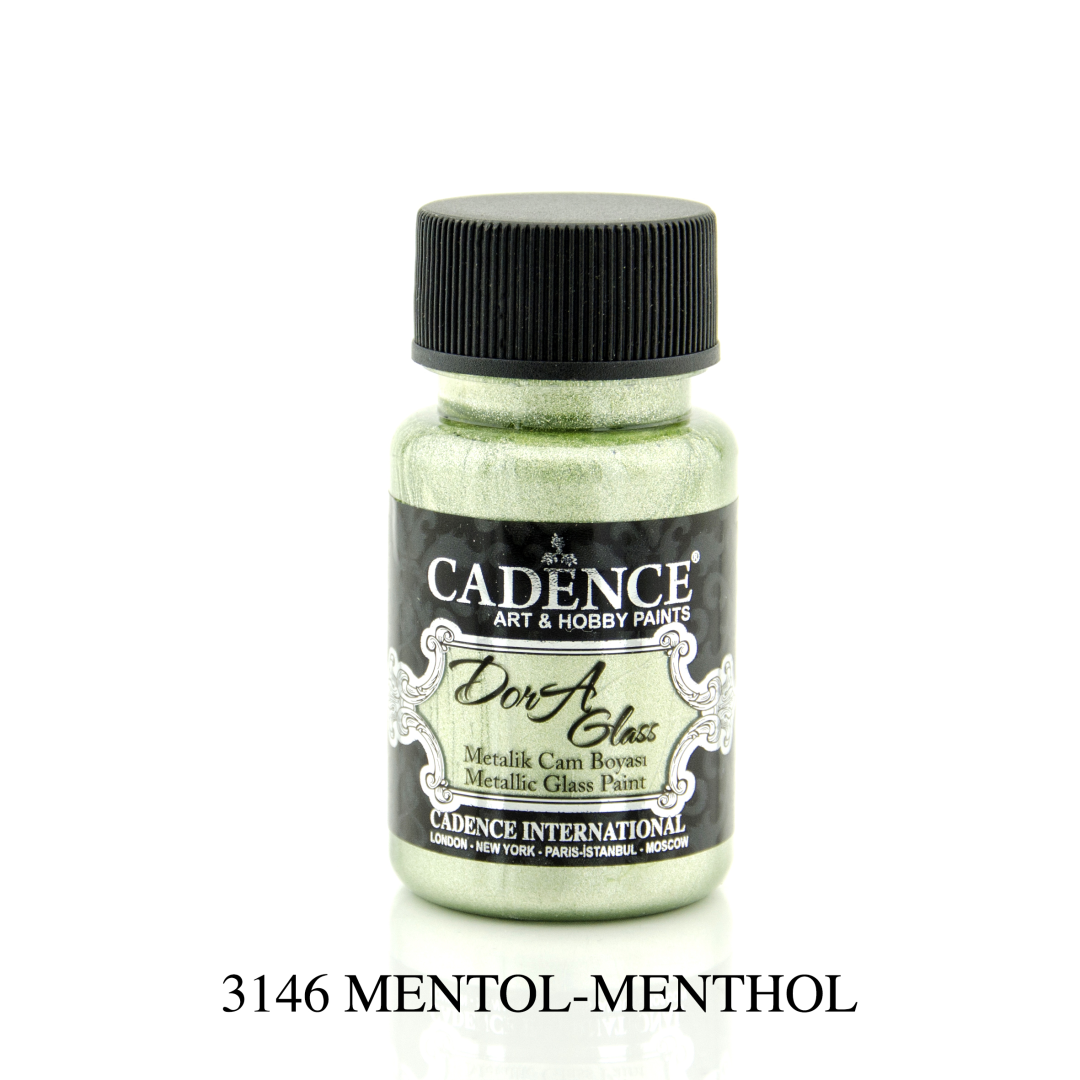 Cadence Dora Metallic Glas Verf 50 ml Menthol